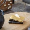 Decorative Black and Gold Foiled Faux Books – Set of 3 Fashion Designer Books for Bookshelf or Coffee Table Decor