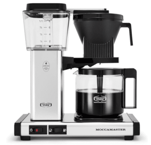 Technivorm moccamaster 53941 kbgv select coffee maker polished silver 10 cup (40 oz)