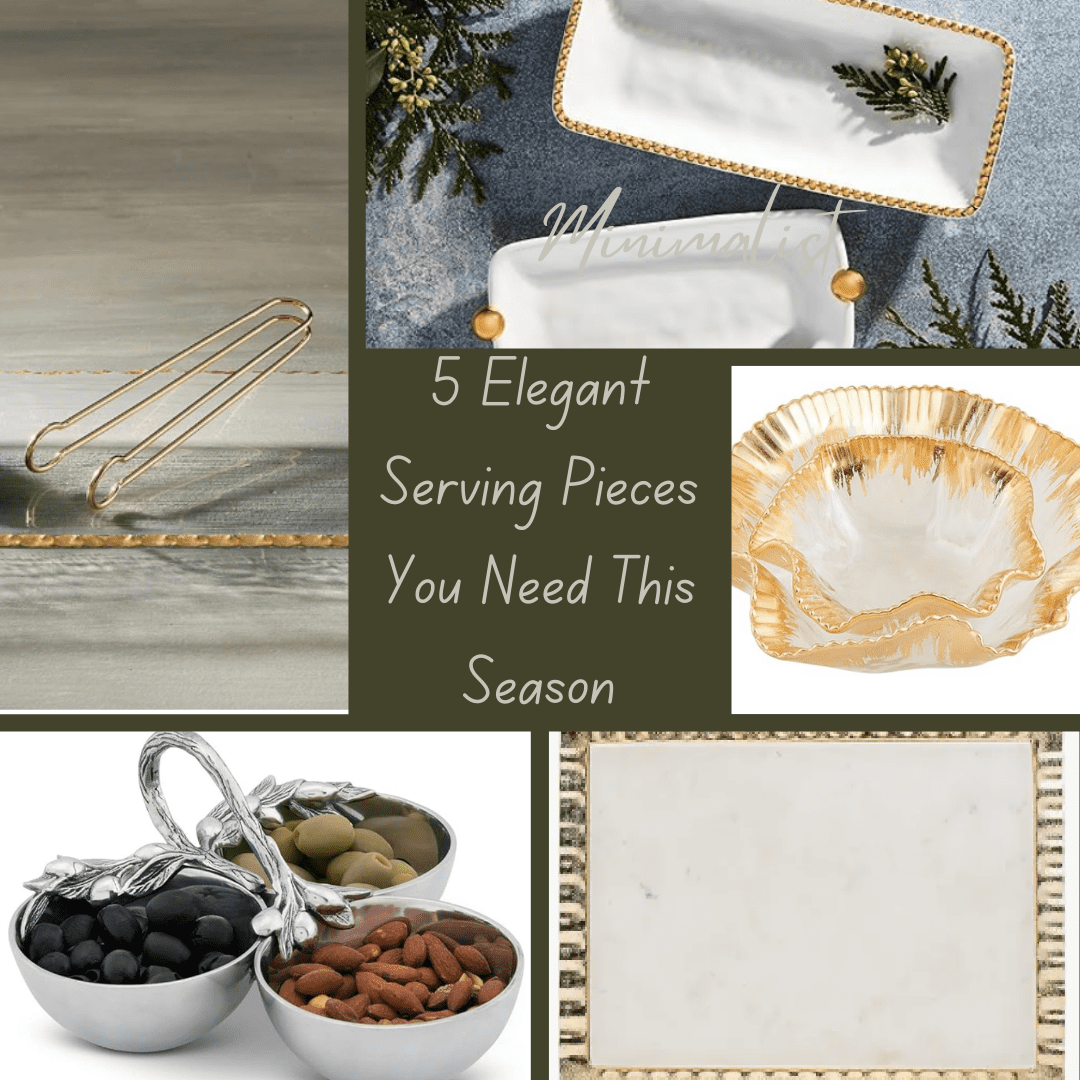 5 elegant serving pieces you need this season