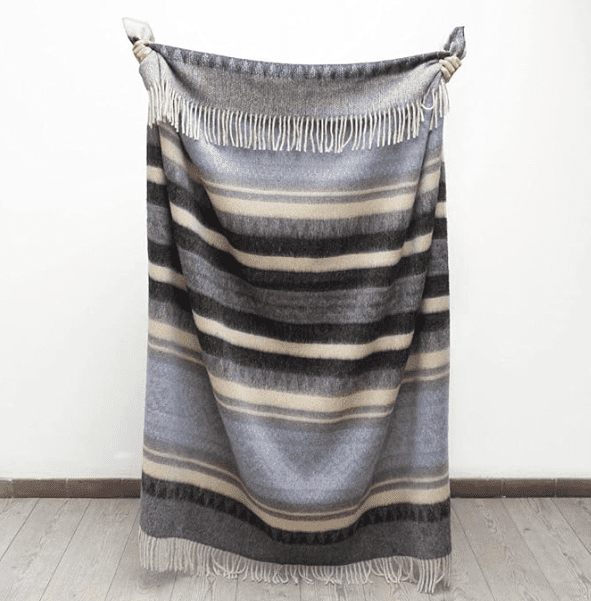 Alpaca Wool Blanket Throw Cherokee Design