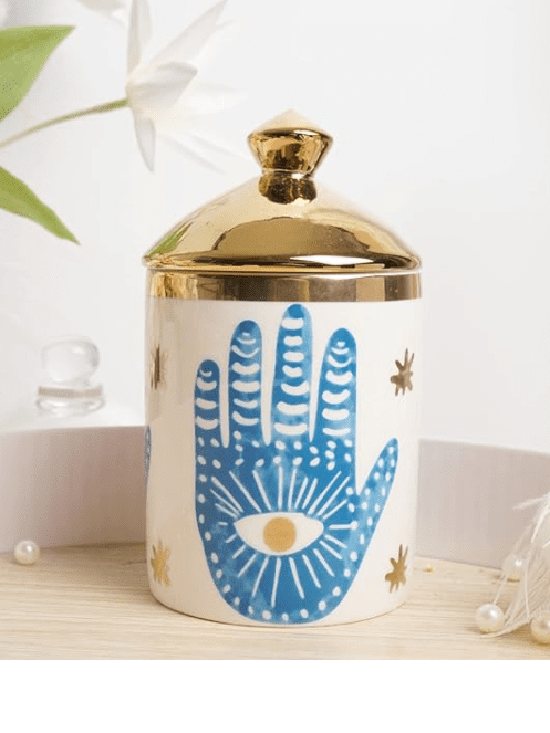 Big Eye Aromatherapy Candle Jar with Lid