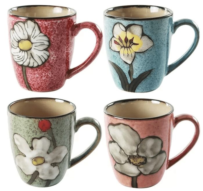 Cermics Mug Set of 4