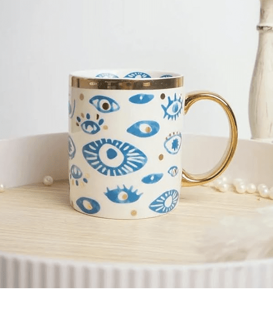 Evil Eye Ceramics Coffee Mug