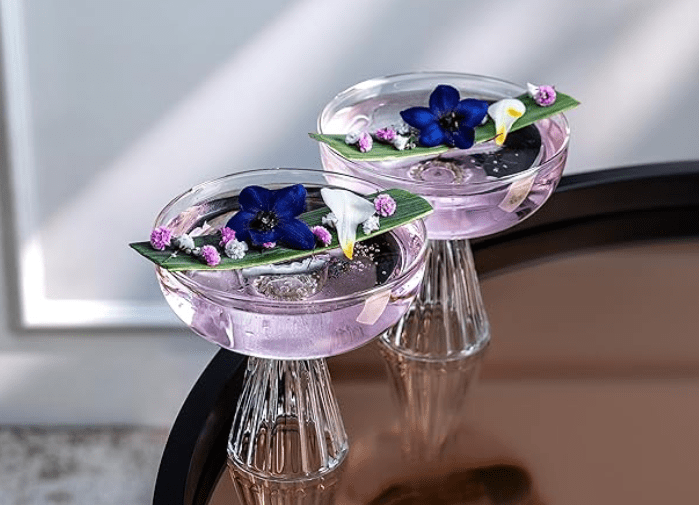 Paris Coupe Set of 4 Cocktail and Champagne Glasses