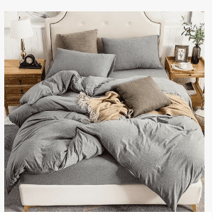 Jersey Knit Duvet Cover Set