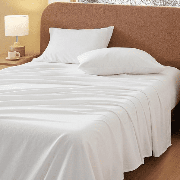 King Linen Cotton Blend Bed Sheet Set