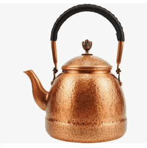 Funmaker Handmade Solid Copper Tea Pot Kettle