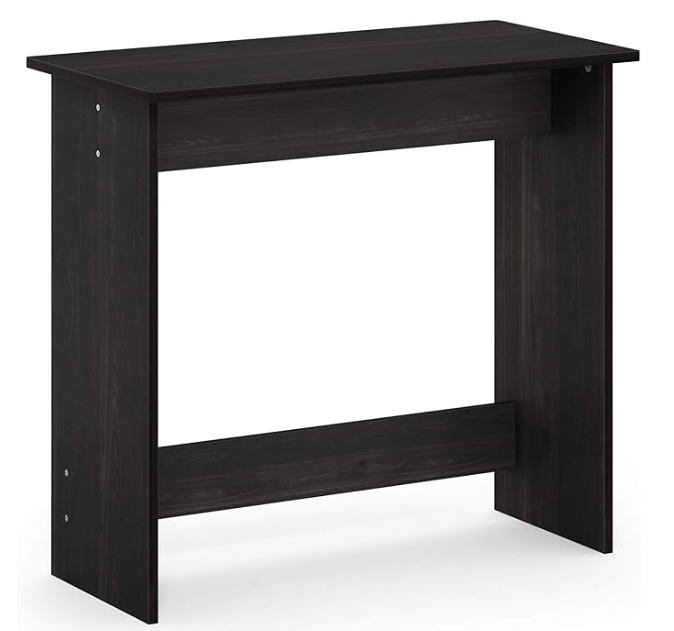 furinno study table, black