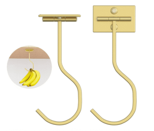 Banana hanger hook, self adhesive, 2 pack
