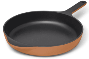 Caraway cast iron no seasoning required skillet, free from forever chemicals