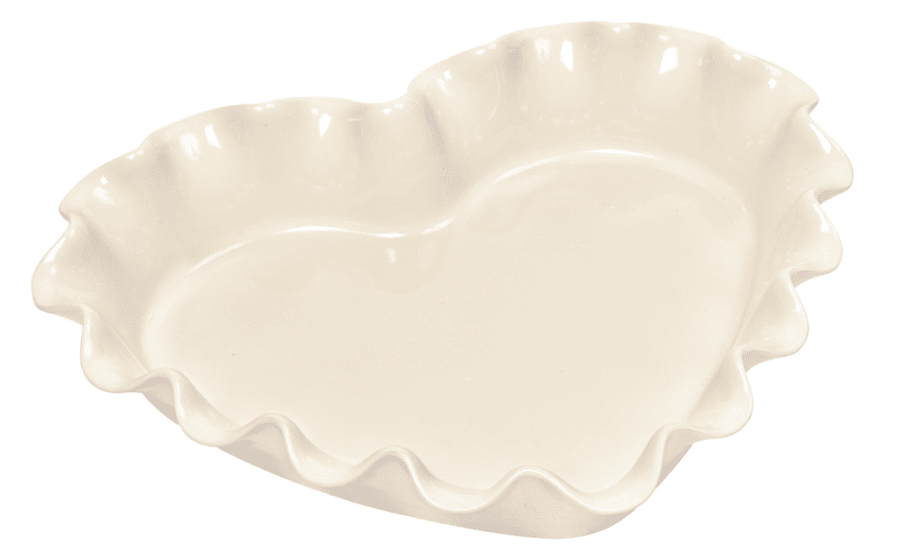 Emile Henry Ruffled Heart Dish
