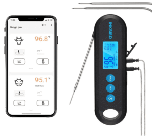 Inkbird instant meat thermometer, digital