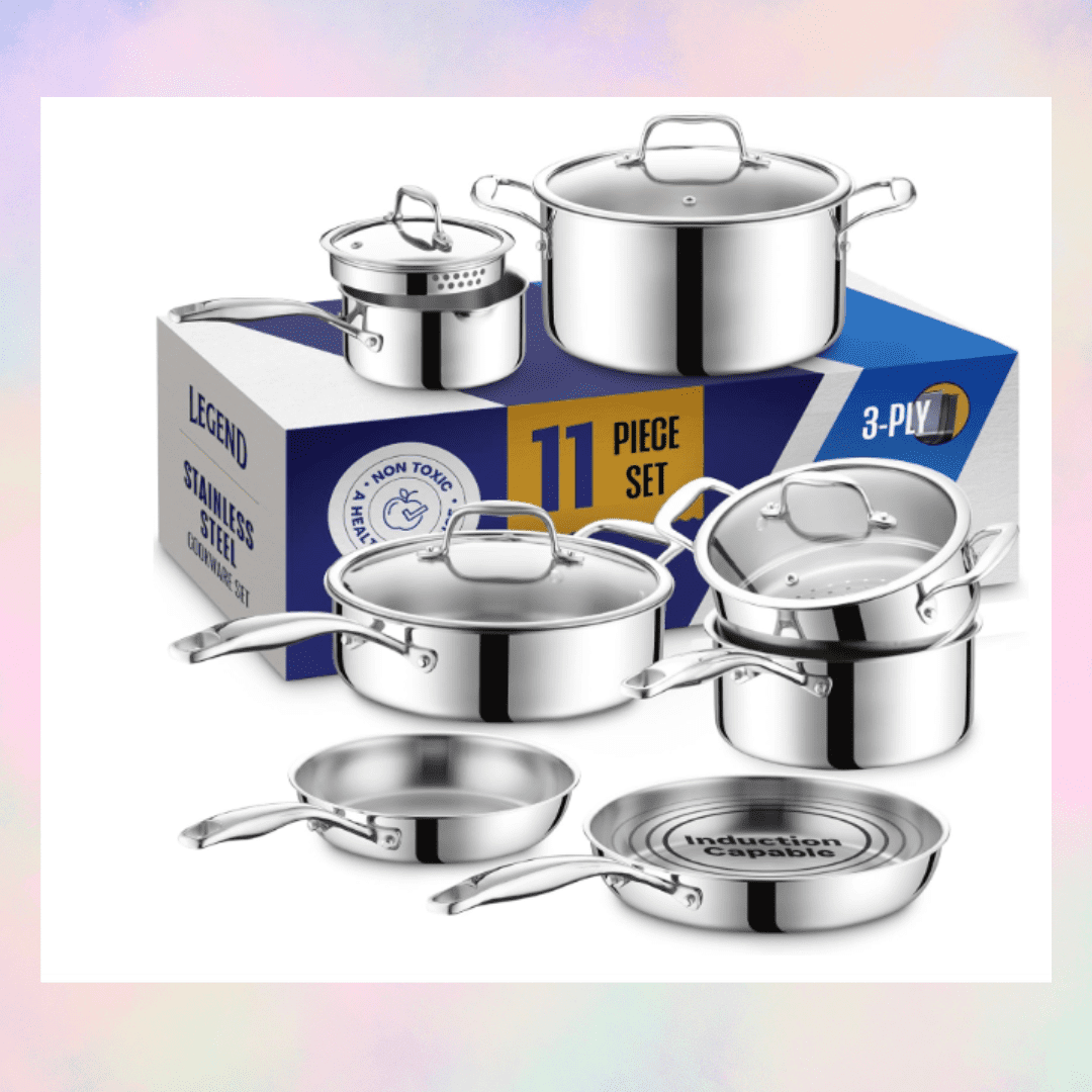 Master the Art of Cooking with LEGEND COOKWARE: The Ultimate Stainless Steel Set for the Modern Kitchen