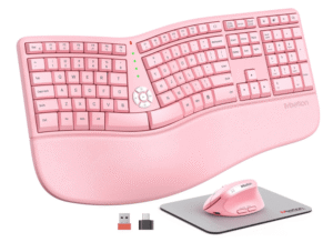 Meetion ergonomic keyboard, wireless and mouse