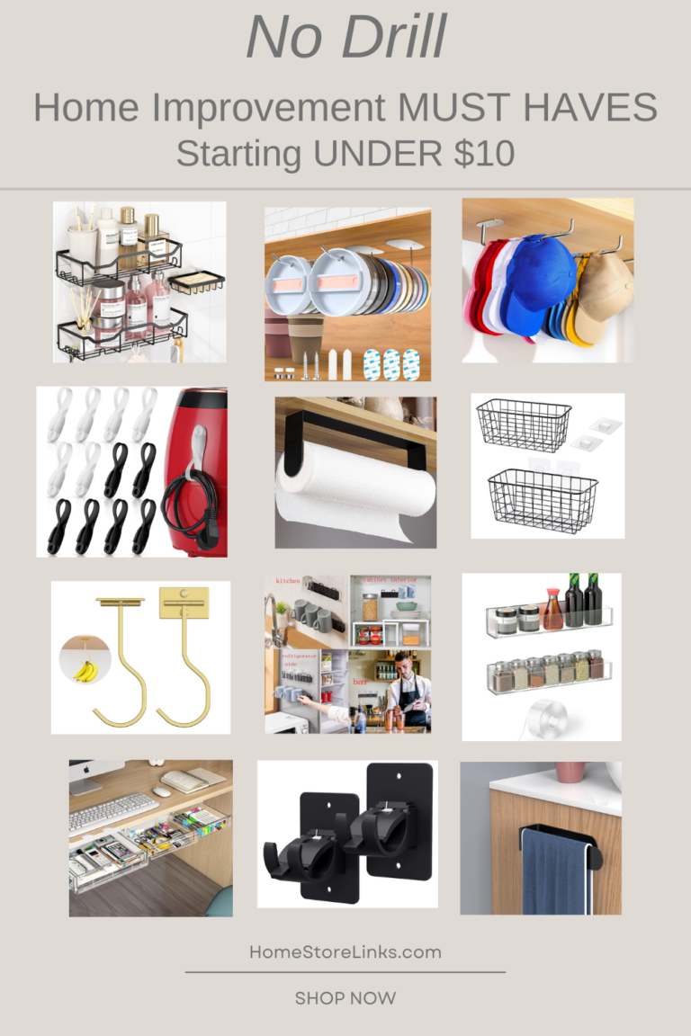 No drill must haves