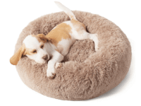 Bedsure calming dog bed for small dogs, washable