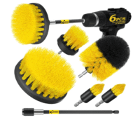 Holikme all purpose cleaning brush power scurbber, 6 pack