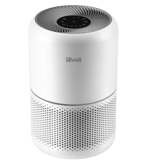 Levoit air purifier for allergies pets hair, 3 in 1 filter with hepa