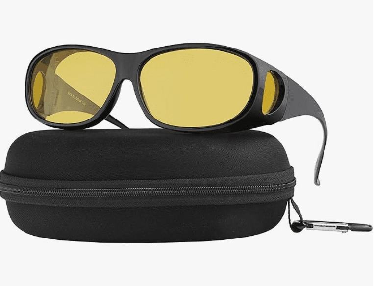 Night driving anti glare polarized glasses