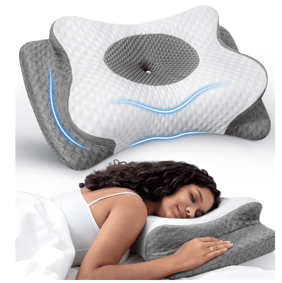 No more aches neck pillow for pain relief