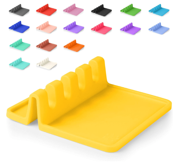 Silicone multiple utensil rest, bpa free