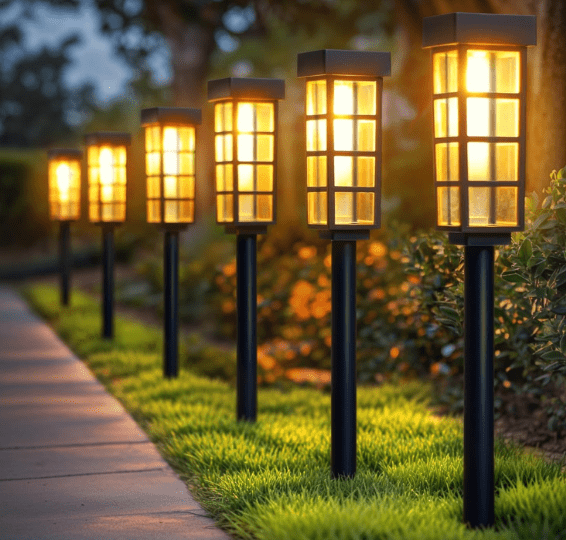 Solar pathway lights