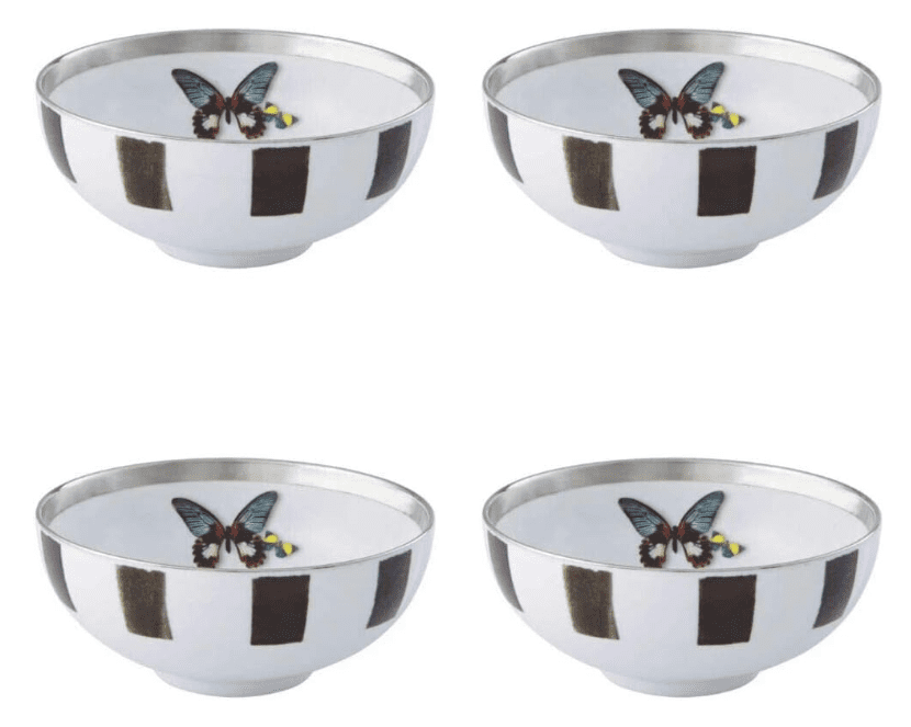 Vista alegre christian lacroix soup bowl set of 4, sol y sombra