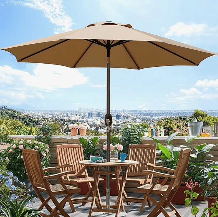 Blisun outdoor patio umbrella