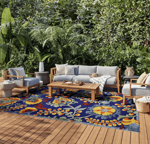 Nourison aloha multicolor area rug