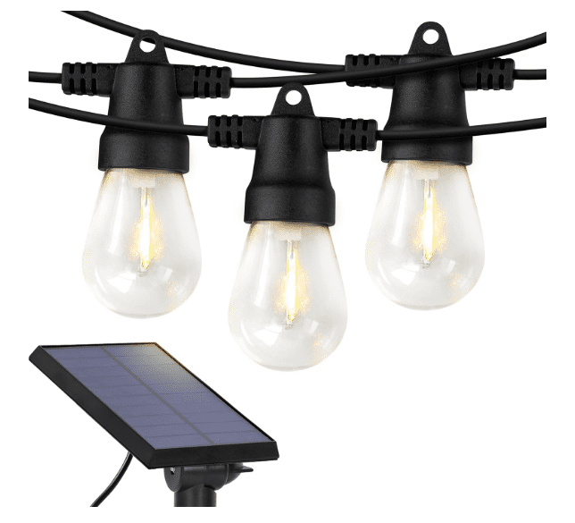 Outdoor string lights