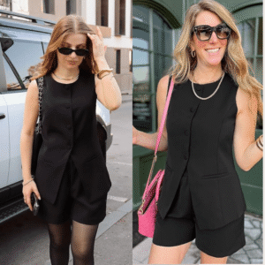 Black no sleve 2 piece