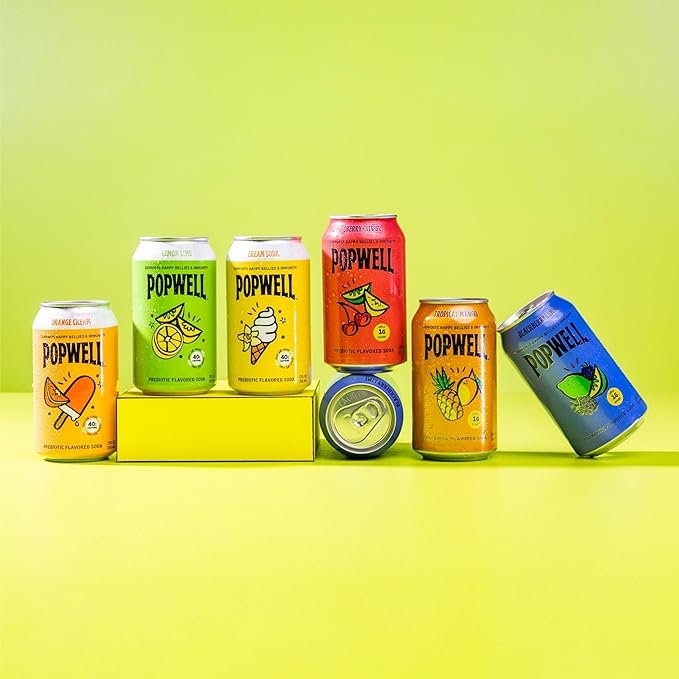 Popwell probiotic soda