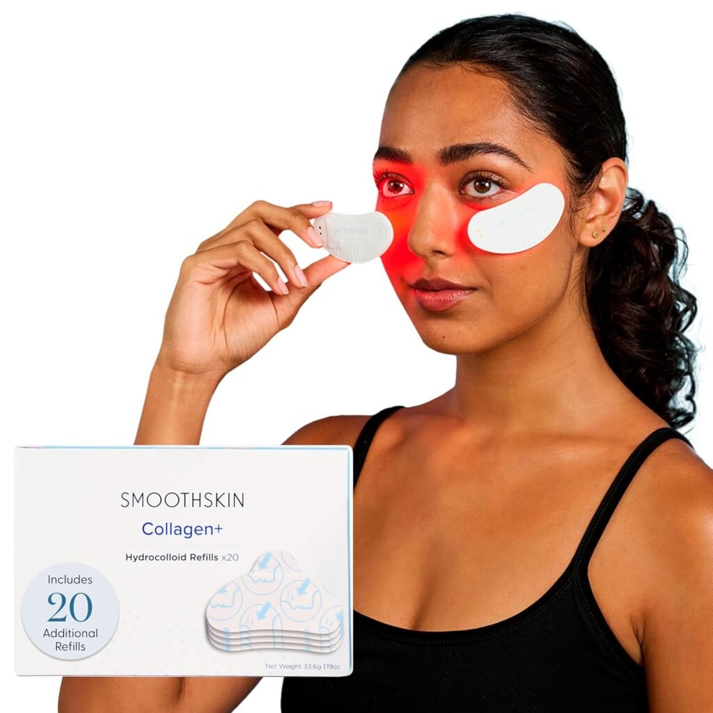 Smoothskin under eye red light therapy