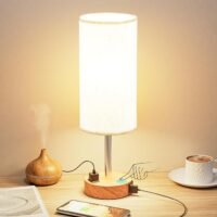 Bedroom nightstand lamp