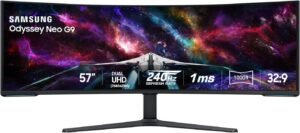 Curved gaming monitor