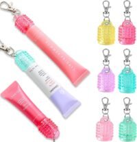Lipbalm caps keychain