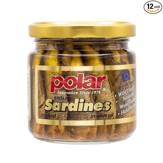 Smoked sardines