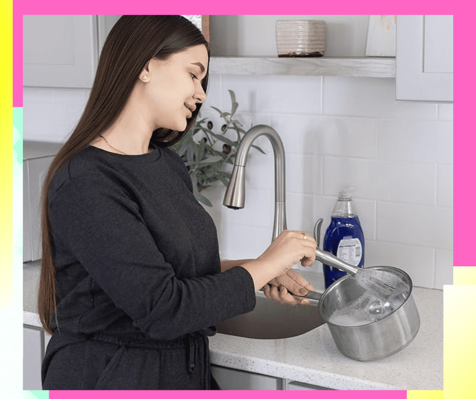 Stainless steel cleaning brush