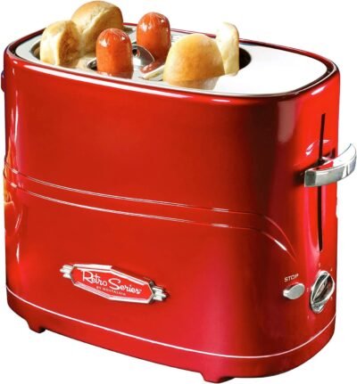 2 slot hot dog and bun toaster
