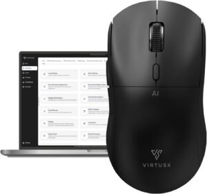 Ai mouse, voice & audio recorder, note taking mouse