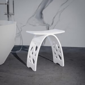 Acrylic shower stool