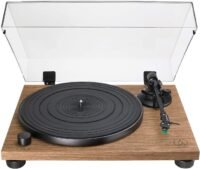 Audio technica turntable, fully manual belt drive