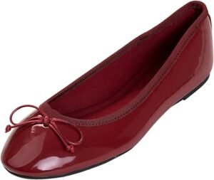 Ballet flats, memory foam, macaroon