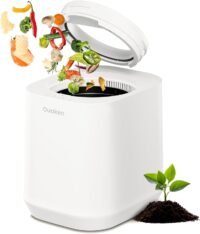 Electric composter, smart countertop compost bin, odorless, autocleaning