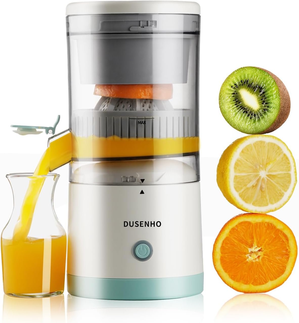 Electric juicer with usb