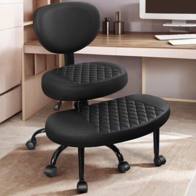 Ergonomic cross legged chair, meditation, adhd, yoga
