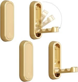Folding coat hook