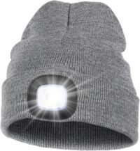 Hat with light, rechargable Hat with light, rechargable