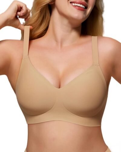 No underwire push up bra, full coverage