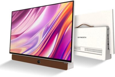 Portable smart screen with google tv